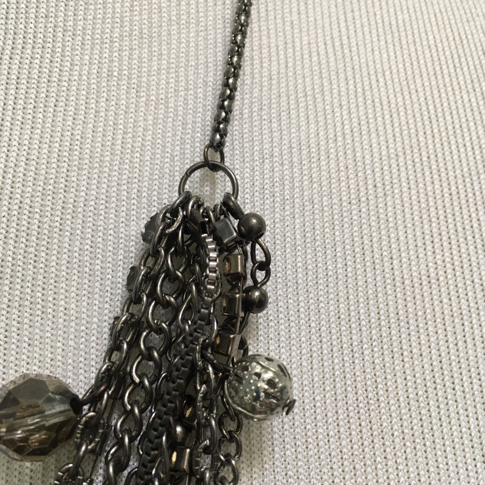 Multi-Strand Statement Necklace - Picture 7 of 8